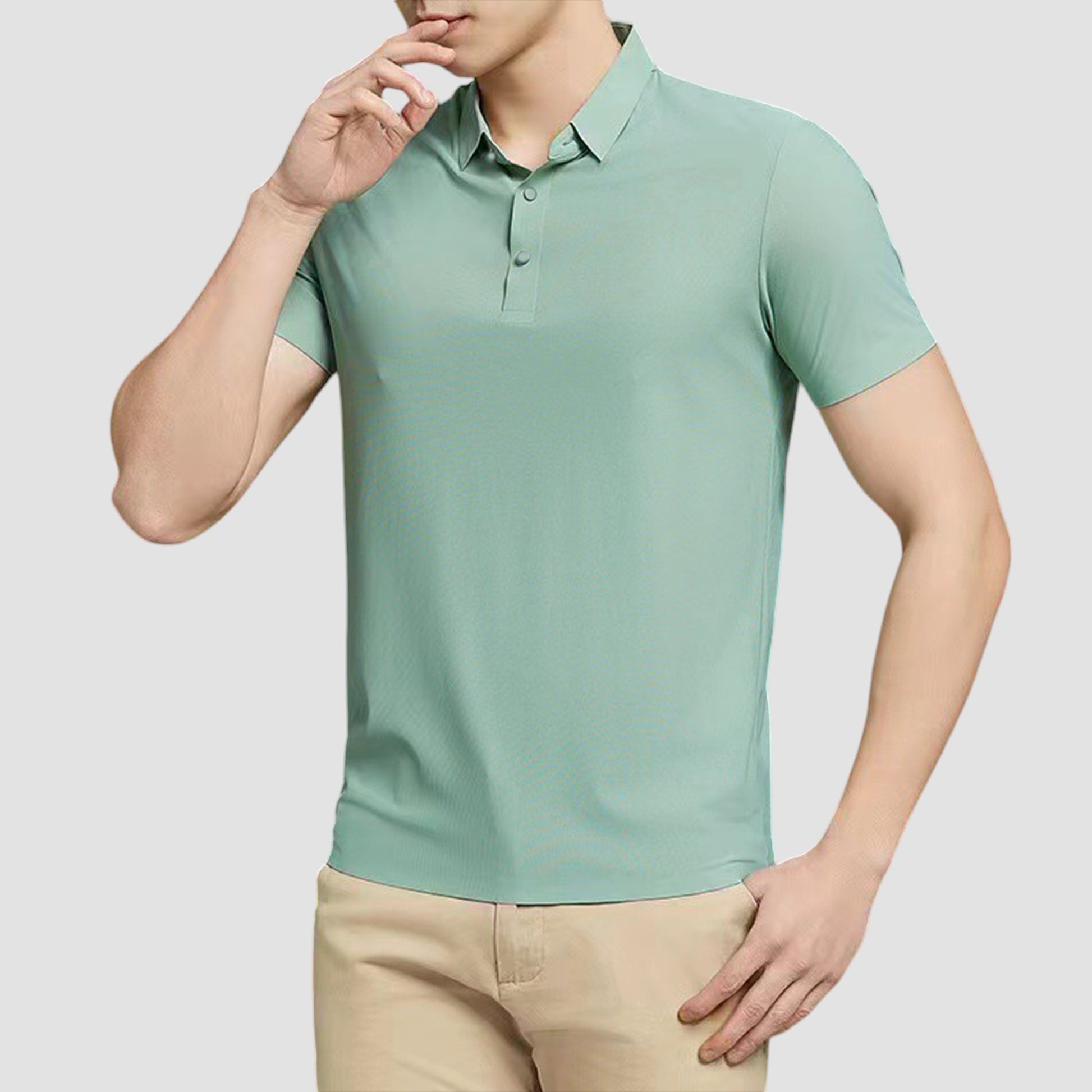 QURO™ | STRETCH NON-IRON ANTI-WRINKLE POLO SHIRT