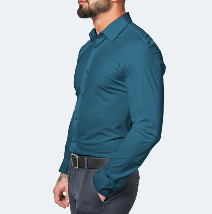 QURO™ | STRETCH NON-IRON ANTI-WRINKLE SHIRT