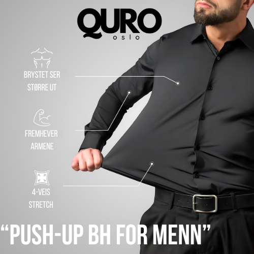 QURO™ | STRETCH NON-IRON ANTI-WRINKLE SHIRT